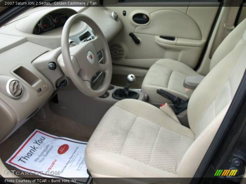 Golden Cashmere / Tan 2007 Saturn ION 2 Sedan