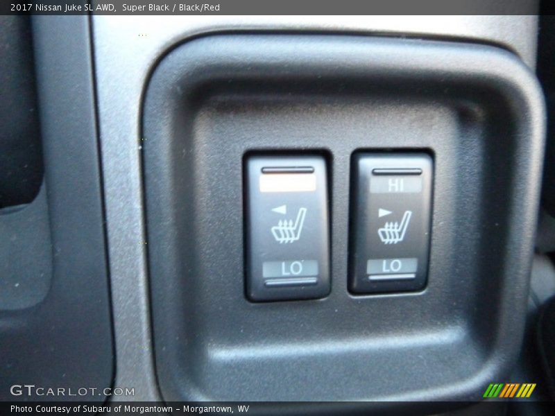 Super Black / Black/Red 2017 Nissan Juke SL AWD