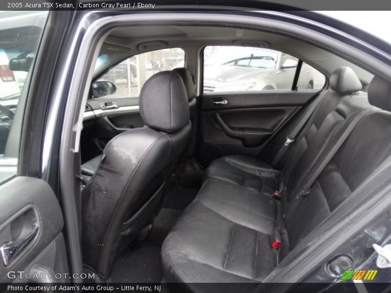 Carbon Gray Pearl / Ebony 2005 Acura TSX Sedan