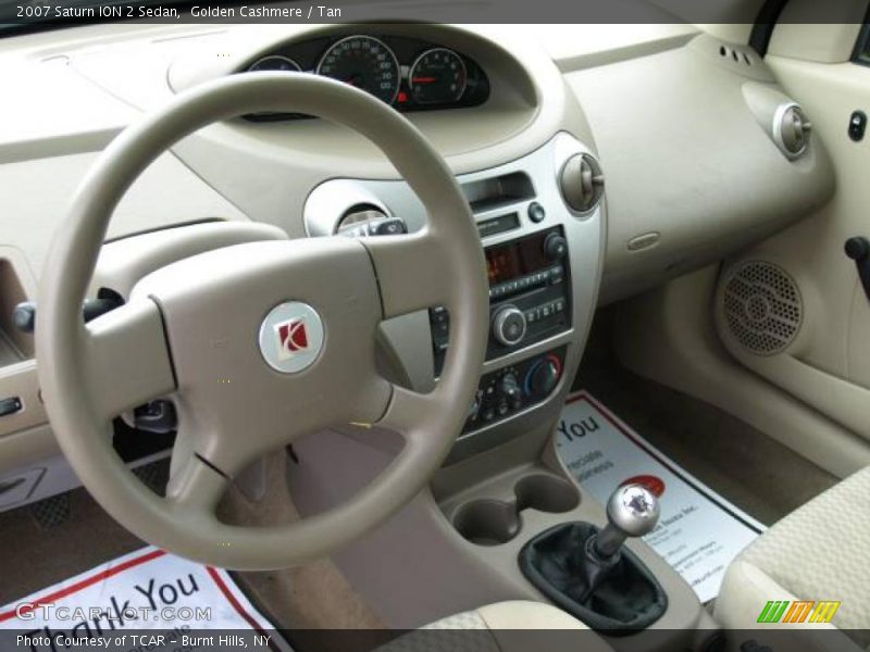 Golden Cashmere / Tan 2007 Saturn ION 2 Sedan