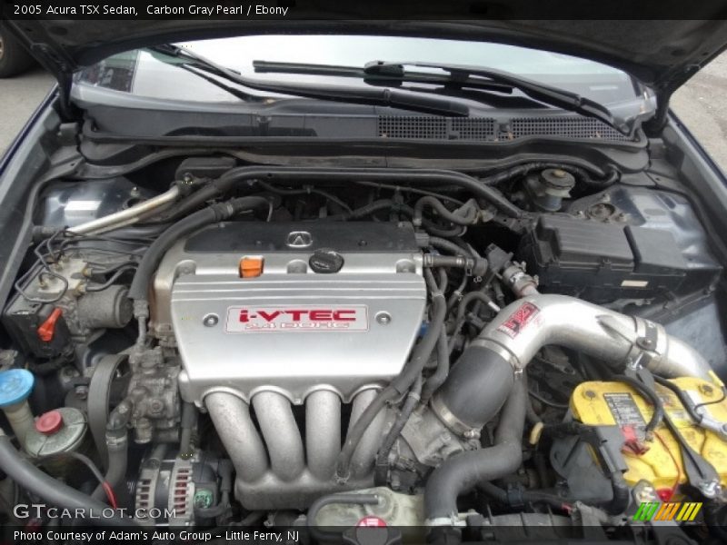 Carbon Gray Pearl / Ebony 2005 Acura TSX Sedan
