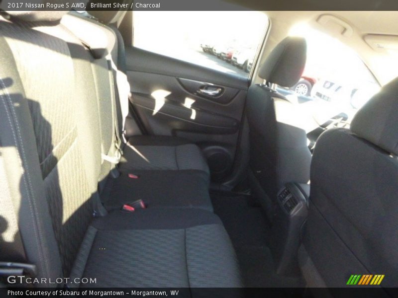 Brilliant Silver / Charcoal 2017 Nissan Rogue S AWD