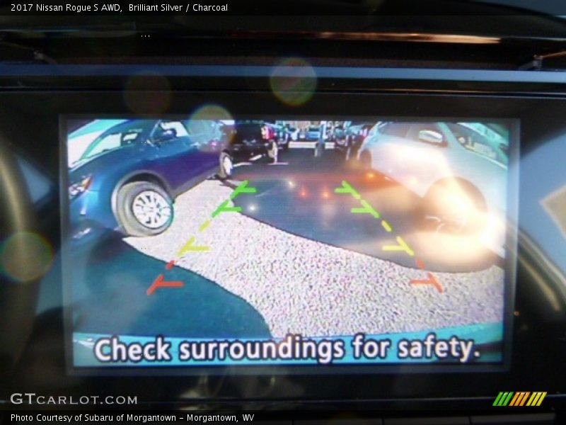 Brilliant Silver / Charcoal 2017 Nissan Rogue S AWD