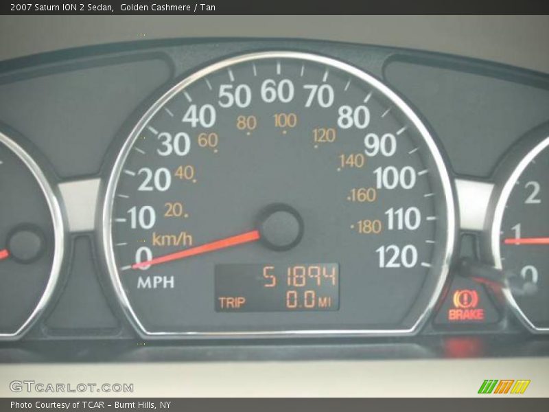 Golden Cashmere / Tan 2007 Saturn ION 2 Sedan