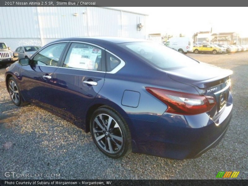 Storm Blue / Charcoal 2017 Nissan Altima 2.5 SR