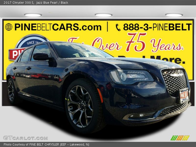 Jazz Blue Pearl / Black 2017 Chrysler 300 S