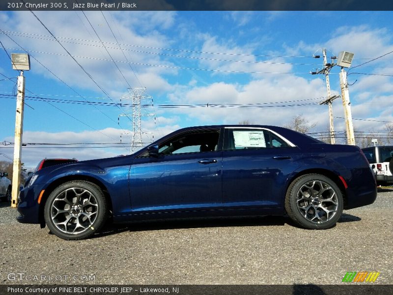 Jazz Blue Pearl / Black 2017 Chrysler 300 S