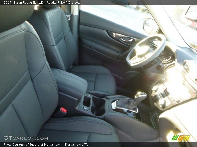 Palatial Ruby / Charcoal 2017 Nissan Rogue SL AWD