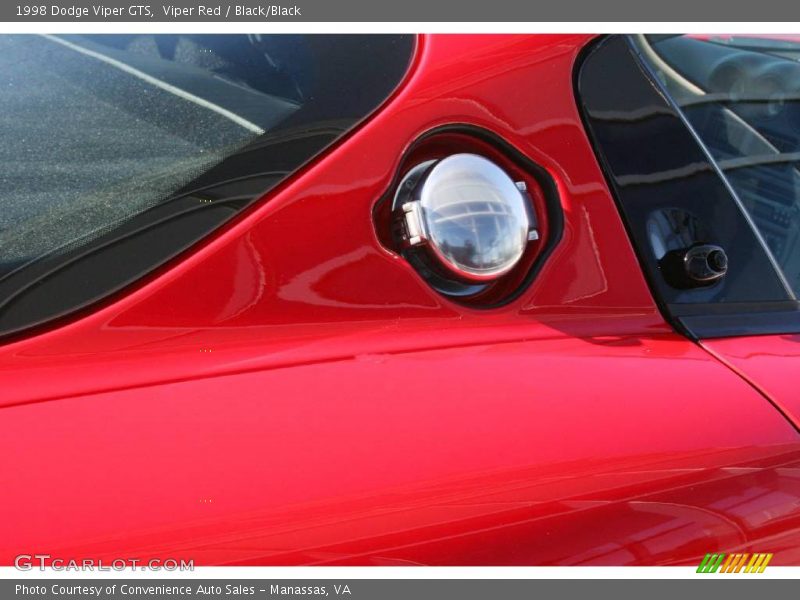 Viper Red / Black/Black 1998 Dodge Viper GTS