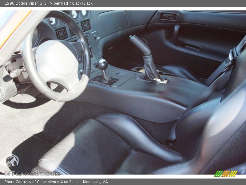 Viper Red / Black/Black 1998 Dodge Viper GTS