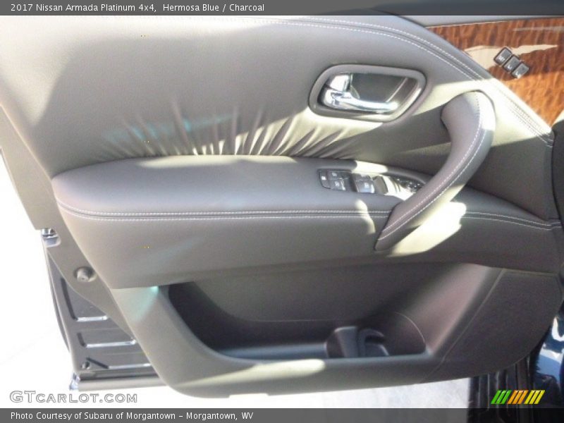 Hermosa Blue / Charcoal 2017 Nissan Armada Platinum 4x4
