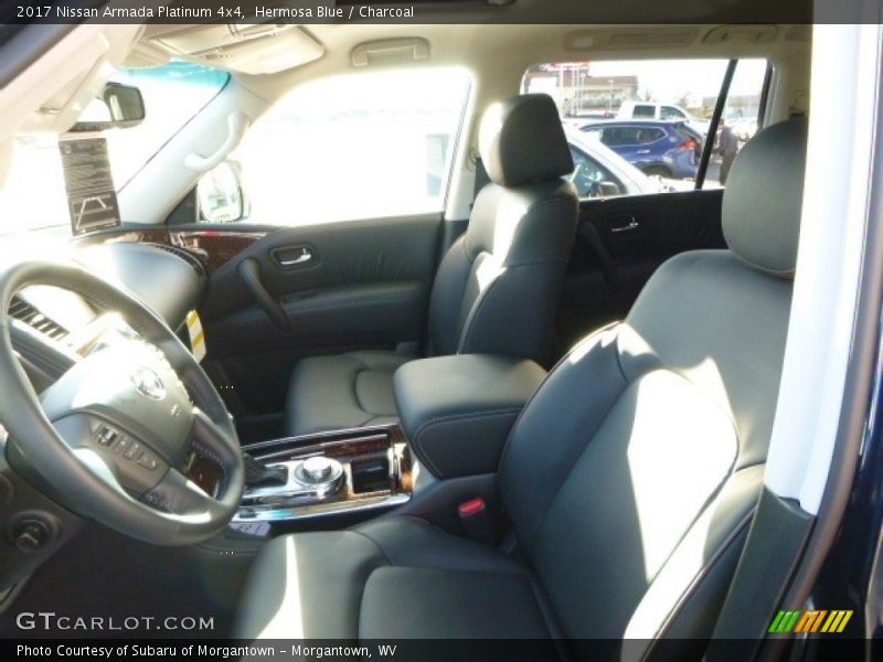 Hermosa Blue / Charcoal 2017 Nissan Armada Platinum 4x4