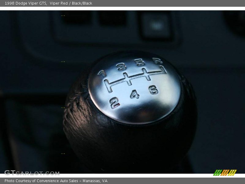 Viper Red / Black/Black 1998 Dodge Viper GTS