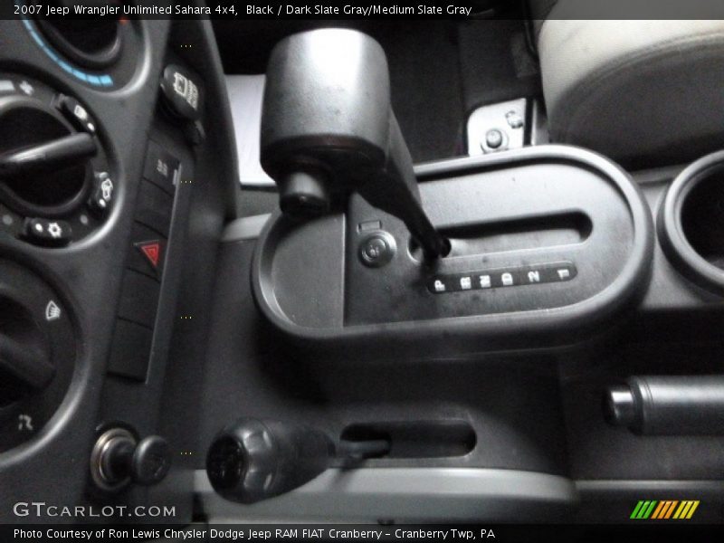 Black / Dark Slate Gray/Medium Slate Gray 2007 Jeep Wrangler Unlimited Sahara 4x4