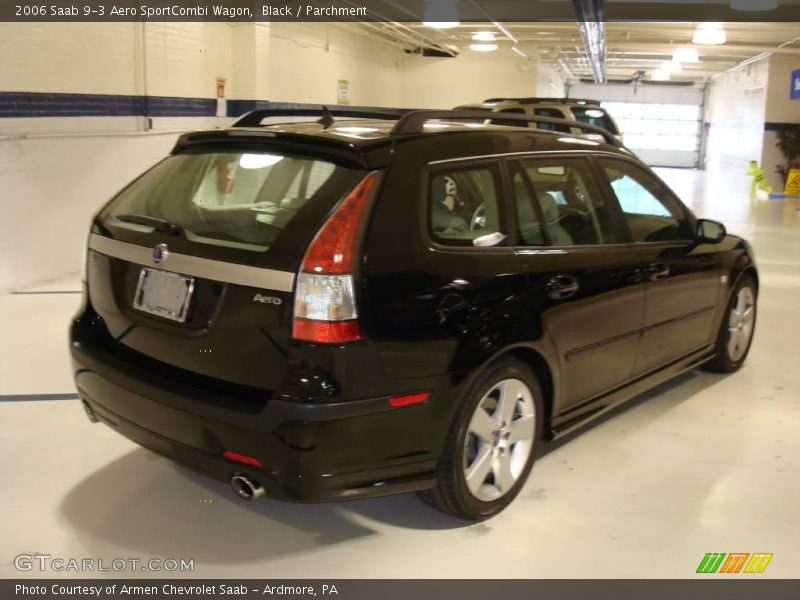 Black / Parchment 2006 Saab 9-3 Aero SportCombi Wagon
