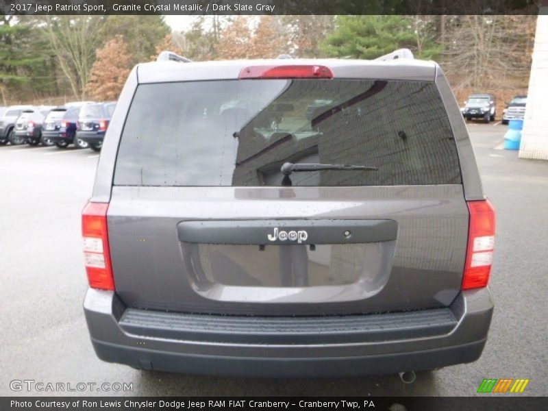 Granite Crystal Metallic / Dark Slate Gray 2017 Jeep Patriot Sport