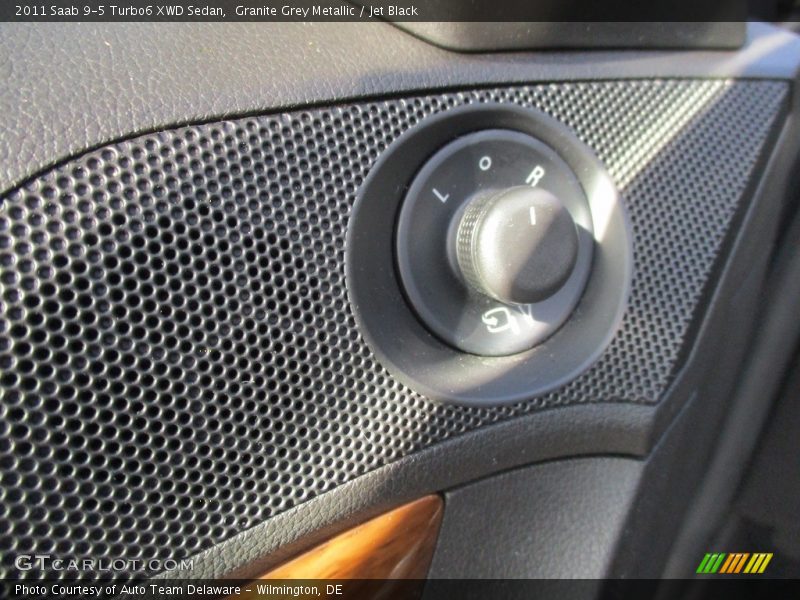 Granite Grey Metallic / Jet Black 2011 Saab 9-5 Turbo6 XWD Sedan