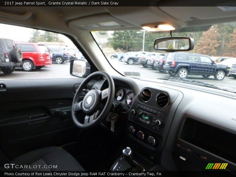 Granite Crystal Metallic / Dark Slate Gray 2017 Jeep Patriot Sport