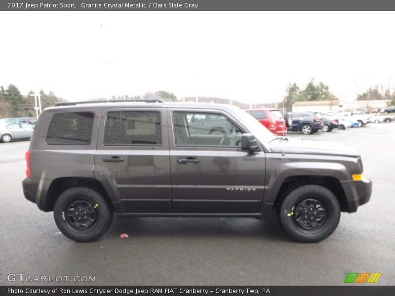 Granite Crystal Metallic / Dark Slate Gray 2017 Jeep Patriot Sport