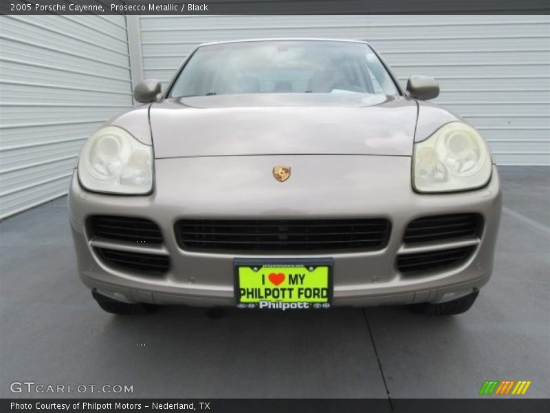 Prosecco Metallic / Black 2005 Porsche Cayenne