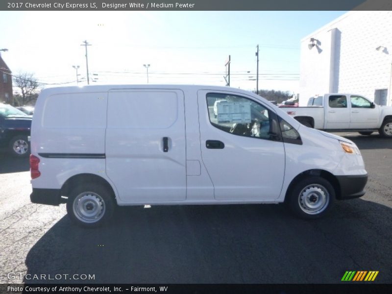 Designer White / Medium Pewter 2017 Chevrolet City Express LS