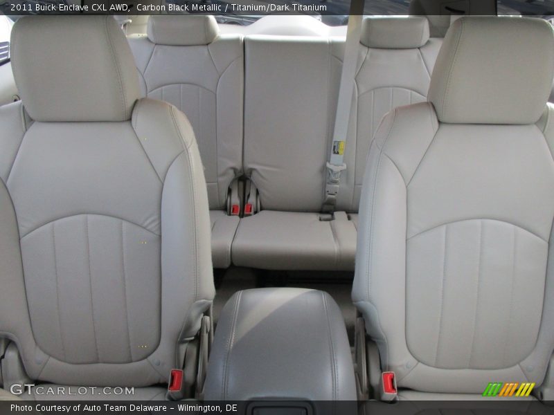 Carbon Black Metallic / Titanium/Dark Titanium 2011 Buick Enclave CXL AWD