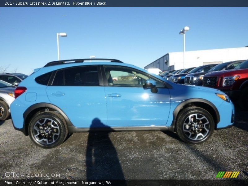 Hyper Blue / Black 2017 Subaru Crosstrek 2.0i Limited