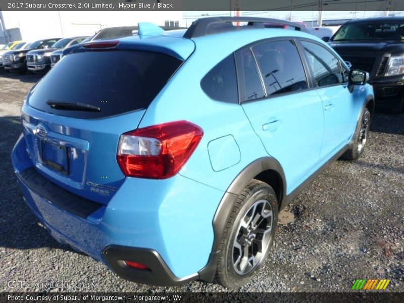 Hyper Blue / Black 2017 Subaru Crosstrek 2.0i Limited