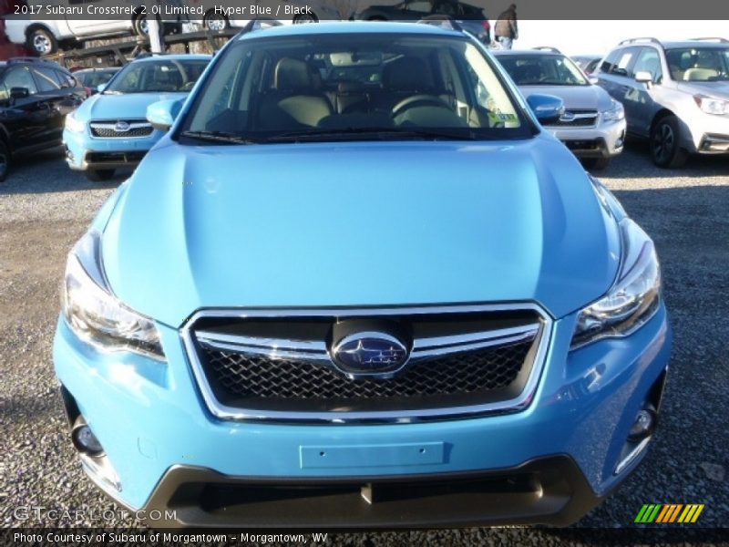 Hyper Blue / Black 2017 Subaru Crosstrek 2.0i Limited