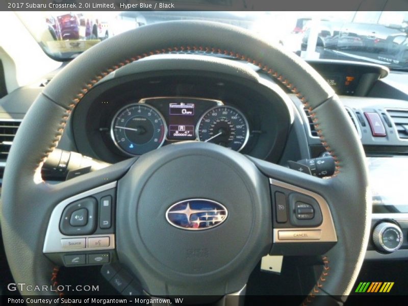 Hyper Blue / Black 2017 Subaru Crosstrek 2.0i Limited