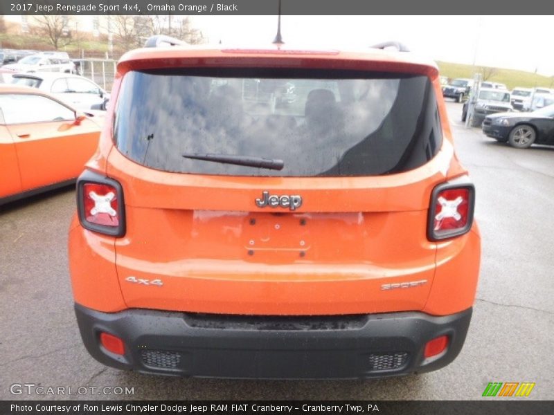 Omaha Orange / Black 2017 Jeep Renegade Sport 4x4