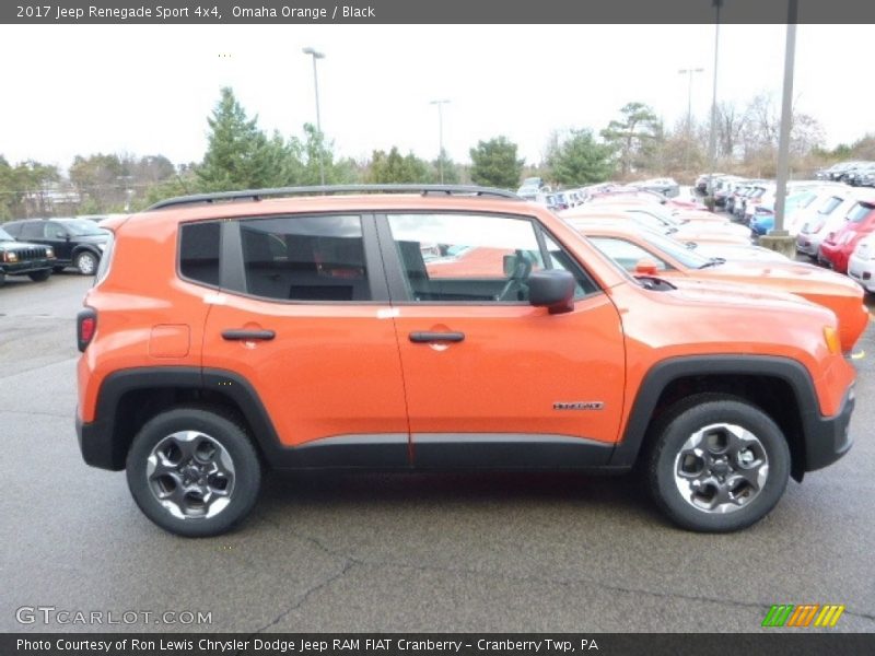Omaha Orange / Black 2017 Jeep Renegade Sport 4x4