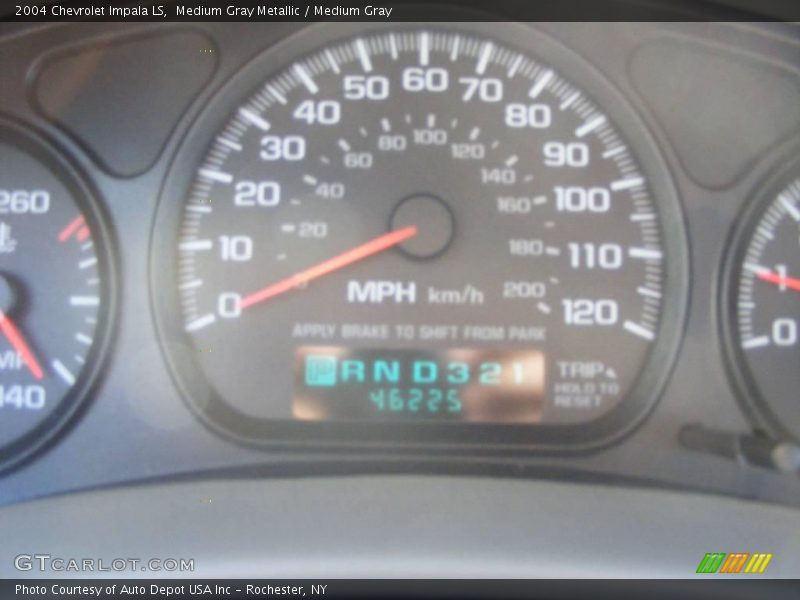 Medium Gray Metallic / Medium Gray 2004 Chevrolet Impala LS