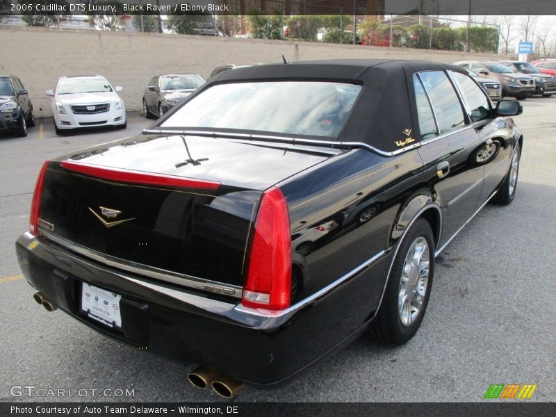 Black Raven / Ebony Black 2006 Cadillac DTS Luxury