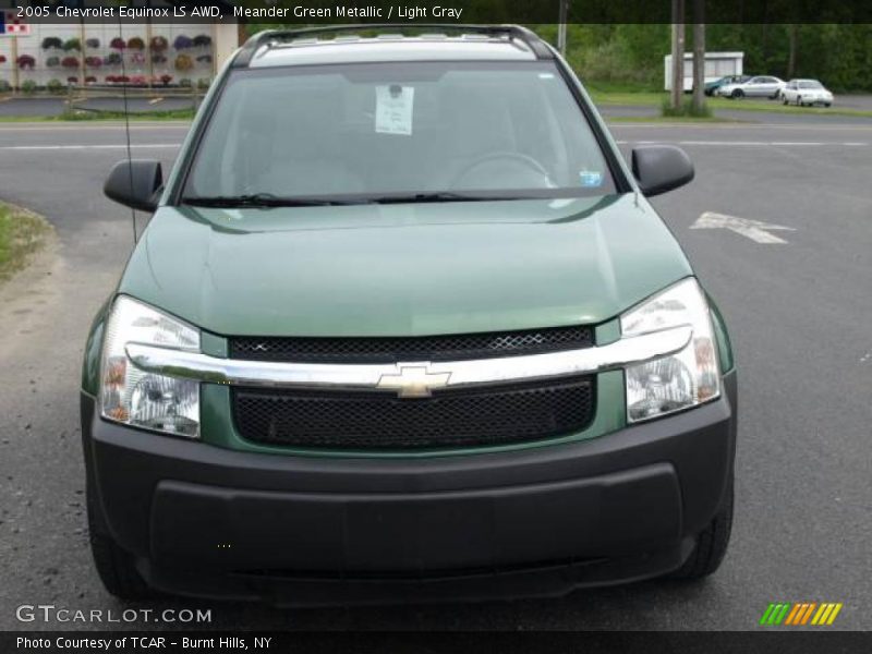 Meander Green Metallic / Light Gray 2005 Chevrolet Equinox LS AWD