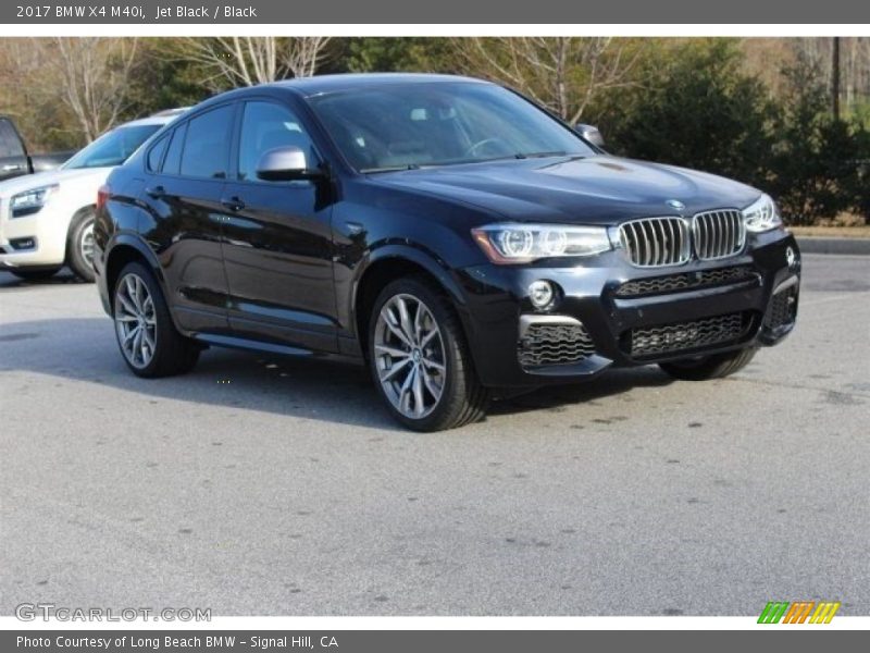 Jet Black / Black 2017 BMW X4 M40i