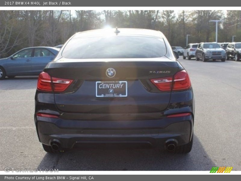 Jet Black / Black 2017 BMW X4 M40i