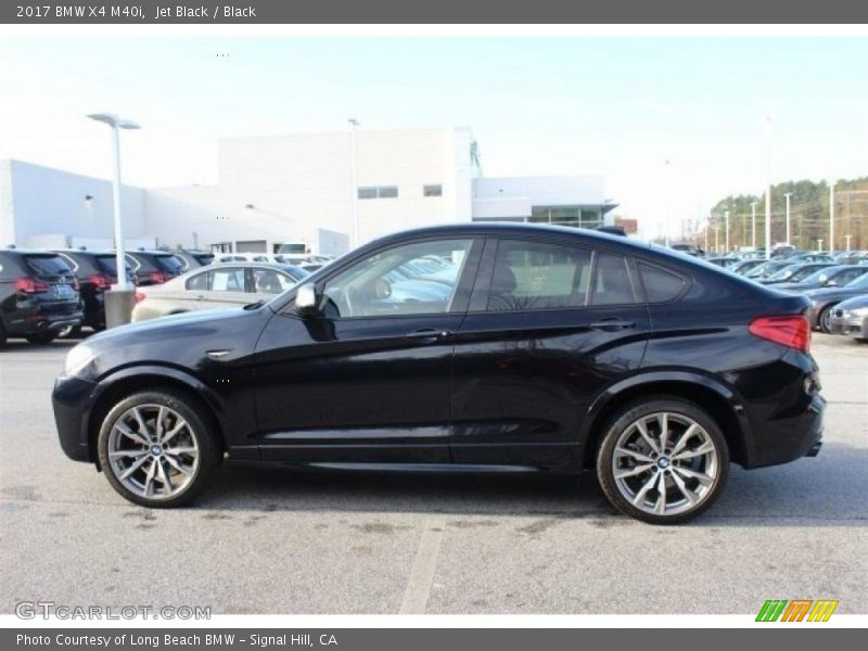 Jet Black / Black 2017 BMW X4 M40i