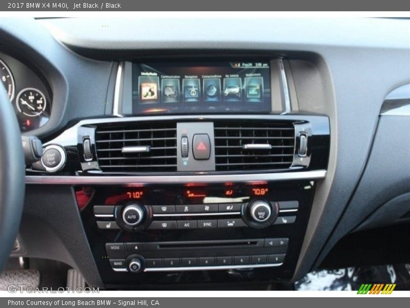 Controls of 2017 X4 M40i