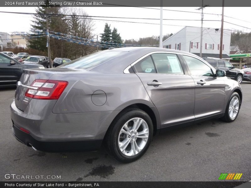 Sterling Gray / Charcoal Black 2014 Ford Taurus SEL