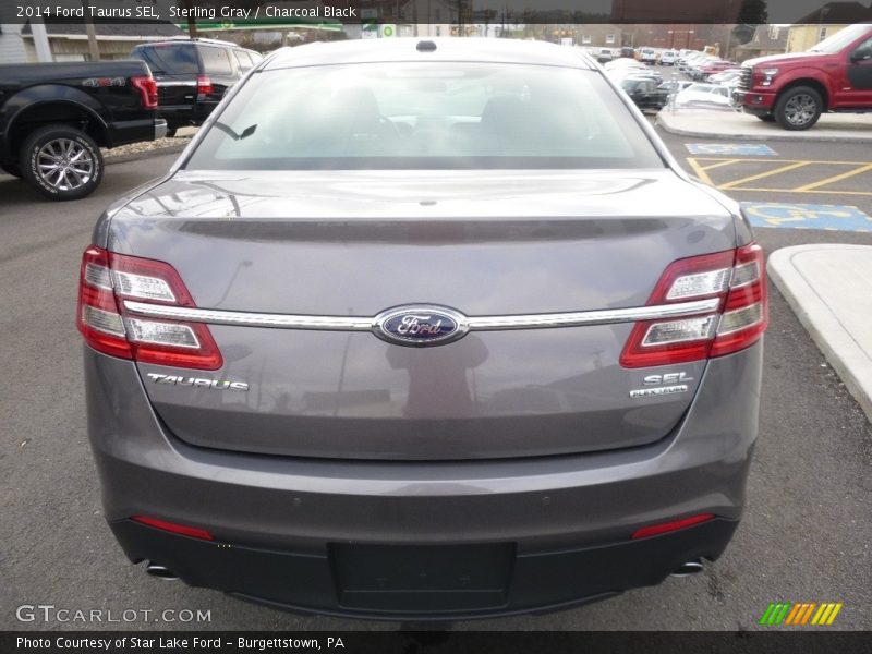 Sterling Gray / Charcoal Black 2014 Ford Taurus SEL