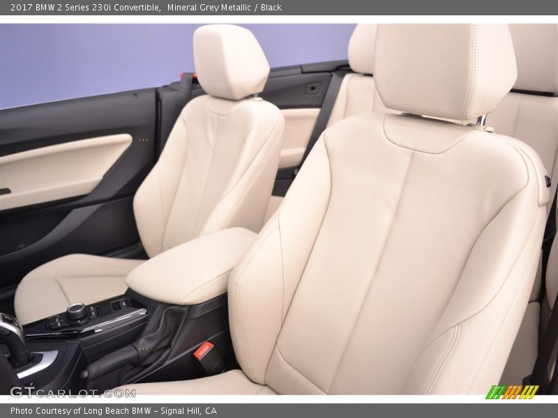 Mineral Grey Metallic / Black 2017 BMW 2 Series 230i Convertible