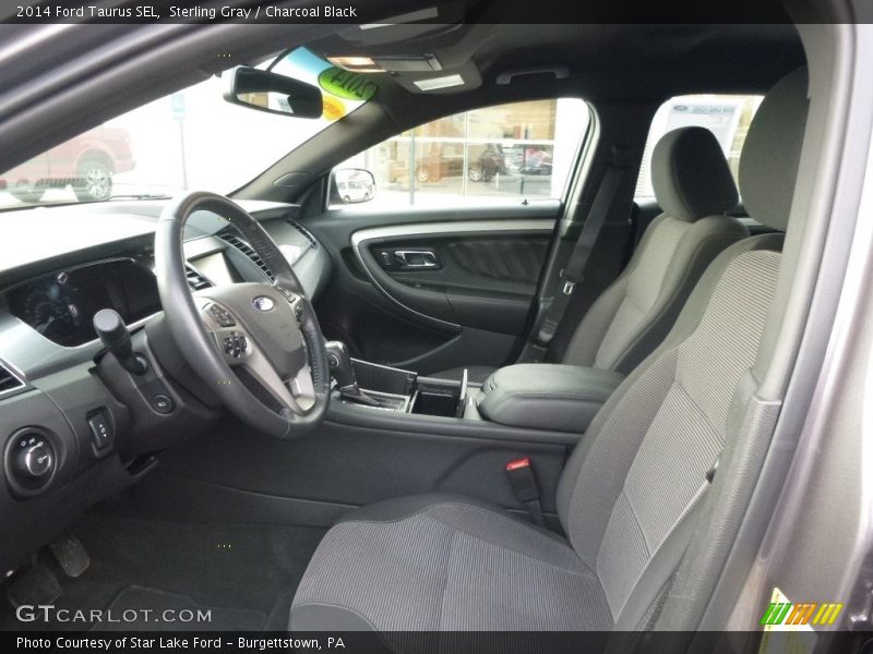 Sterling Gray / Charcoal Black 2014 Ford Taurus SEL