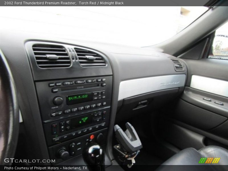 Torch Red / Midnight Black 2002 Ford Thunderbird Premium Roadster