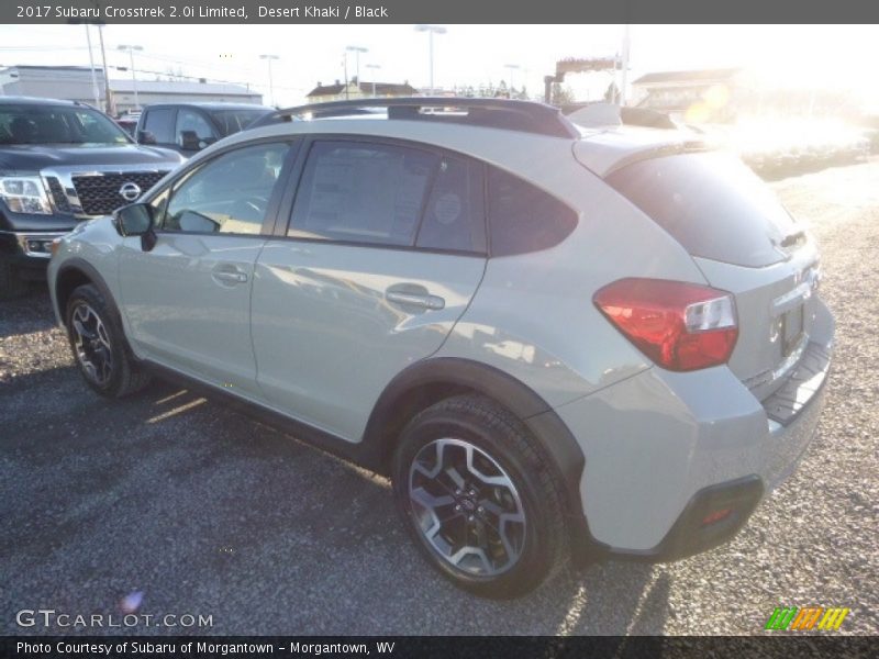 Desert Khaki / Black 2017 Subaru Crosstrek 2.0i Limited