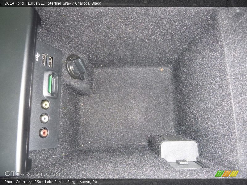 Sterling Gray / Charcoal Black 2014 Ford Taurus SEL