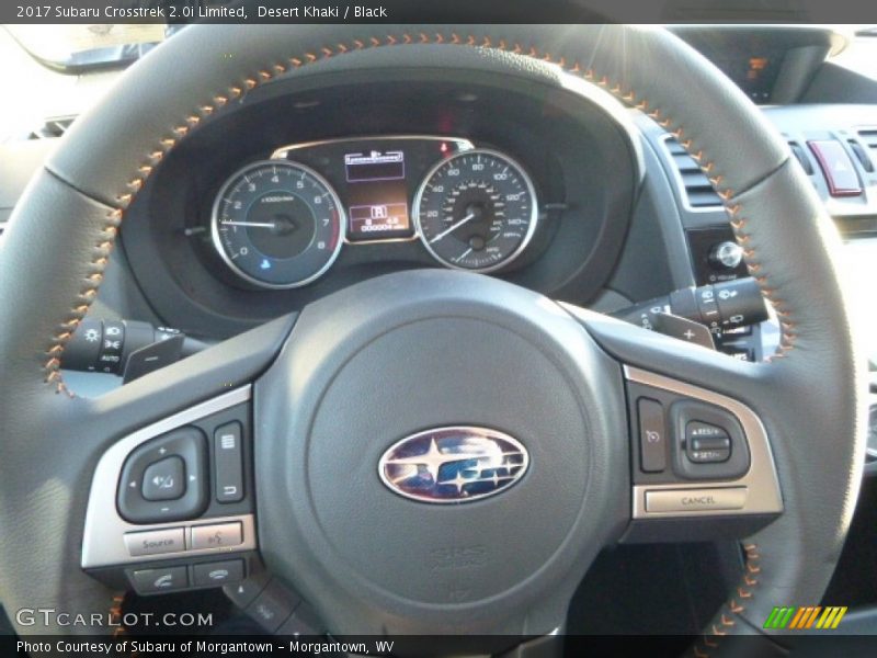 Desert Khaki / Black 2017 Subaru Crosstrek 2.0i Limited