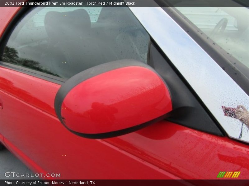 Torch Red / Midnight Black 2002 Ford Thunderbird Premium Roadster