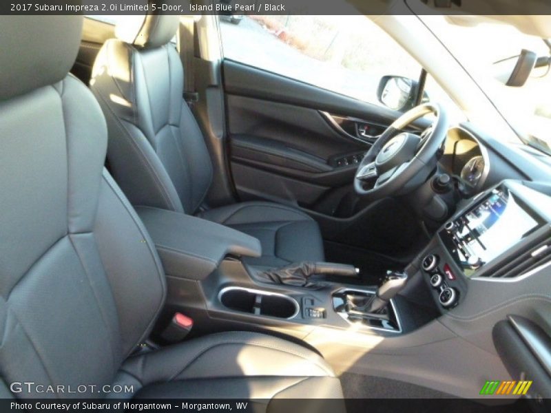 Island Blue Pearl / Black 2017 Subaru Impreza 2.0i Limited 5-Door