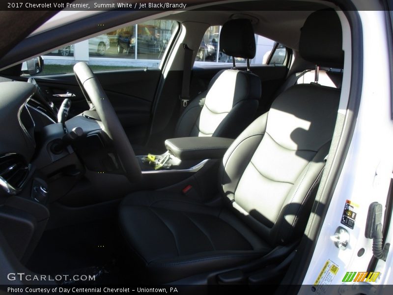 Summit White / Jet Black/Brandy 2017 Chevrolet Volt Premier
